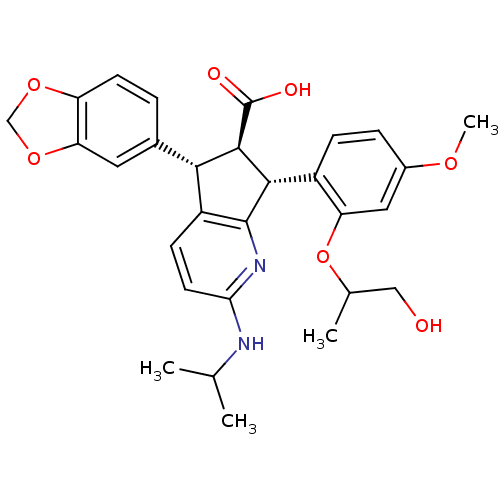 Chemical structure of BindingDB Monomer ID 50141467