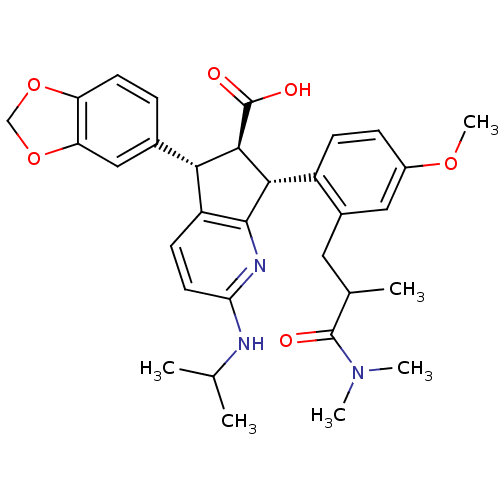 Chemical structure of BindingDB Monomer ID 50141468