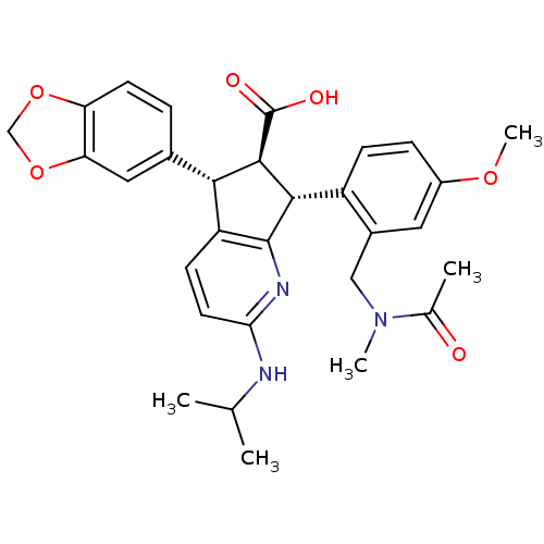 Chemical structure of BindingDB Monomer ID 50141471