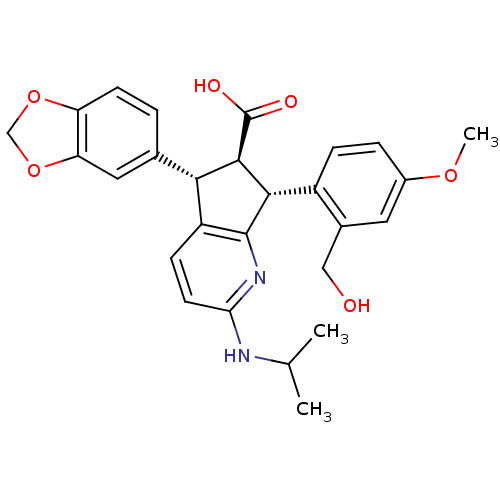 Chemical structure of BindingDB Monomer ID 50141473