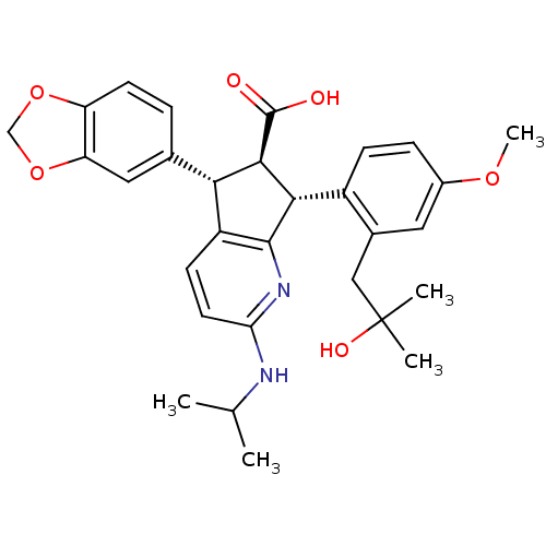 Chemical structure of BindingDB Monomer ID 50141475
