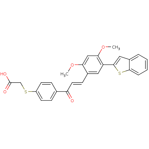Chemical structure of BindingDB Monomer ID 50141507