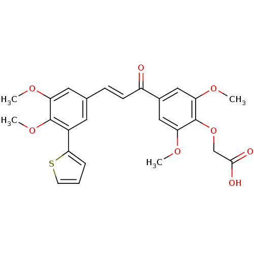 Chemical structure of BindingDB Monomer ID 50141536