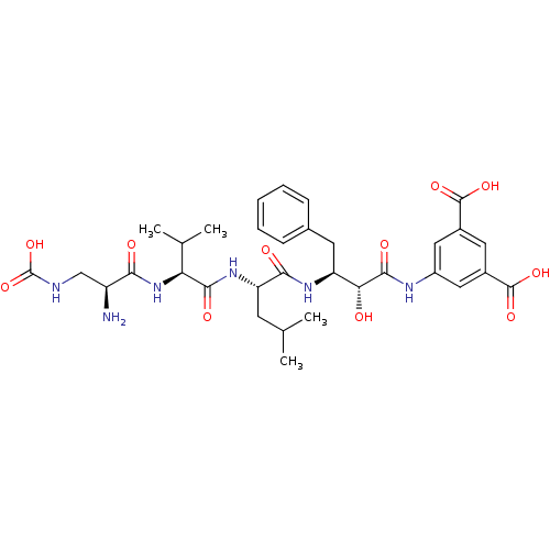 Chemical structure of BindingDB Monomer ID 50141551