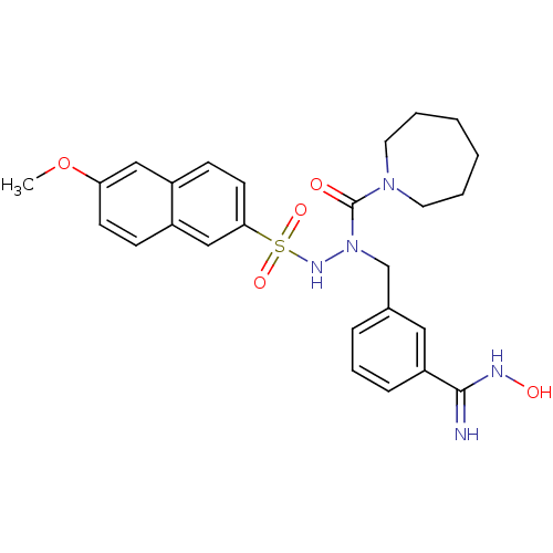 Chemical structure of BindingDB Monomer ID 50141563