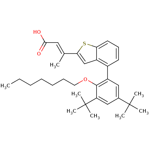 Chemical structure of BindingDB Monomer ID 50141591