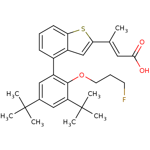 Chemical structure of BindingDB Monomer ID 50141595