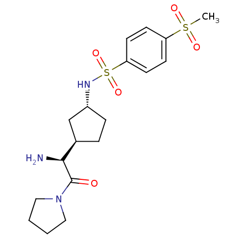 Chemical structure of BindingDB Monomer ID 50141615