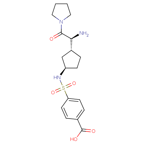 Chemical structure of BindingDB Monomer ID 50141623