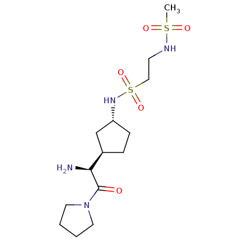 Chemical structure of BindingDB Monomer ID 50141641