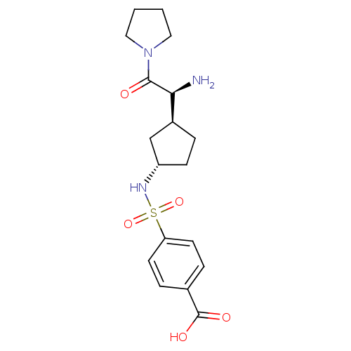 Chemical structure of BindingDB Monomer ID 50141644