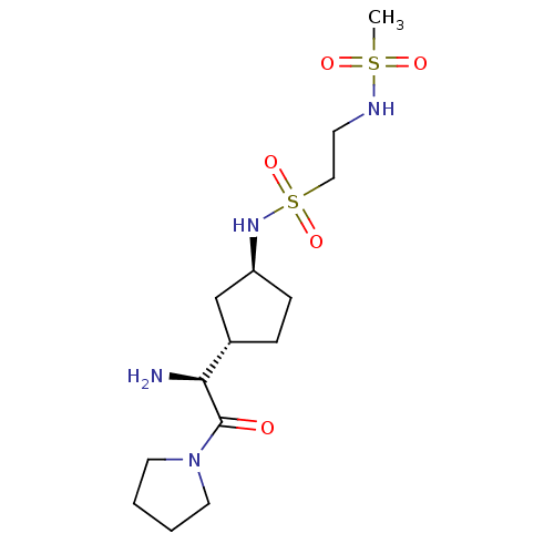 Chemical structure of BindingDB Monomer ID 50141654