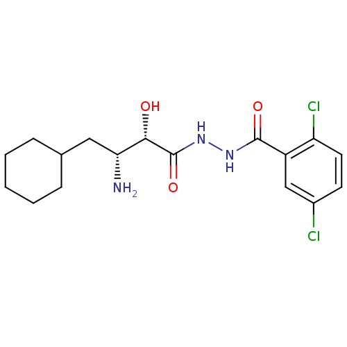 Chemical structure of BindingDB Monomer ID 50141692