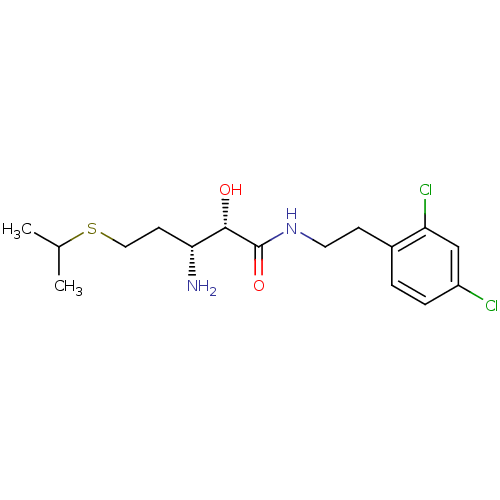 Chemical structure of BindingDB Monomer ID 50141724