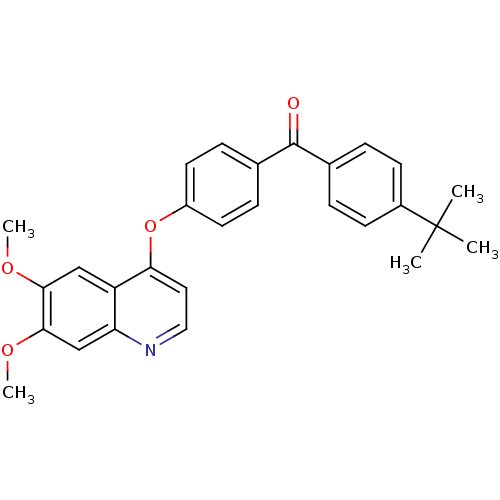 Chemical structure of BindingDB Monomer ID 50141821