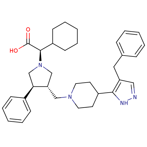 Chemical structure of BindingDB Monomer ID 50141833