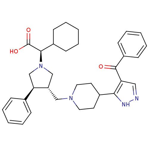 Chemical structure of BindingDB Monomer ID 50141834