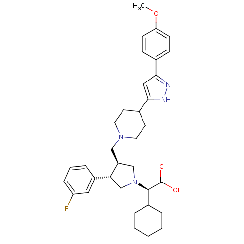 Chemical structure of BindingDB Monomer ID 50141842