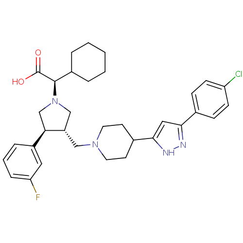 Chemical structure of BindingDB Monomer ID 50141853