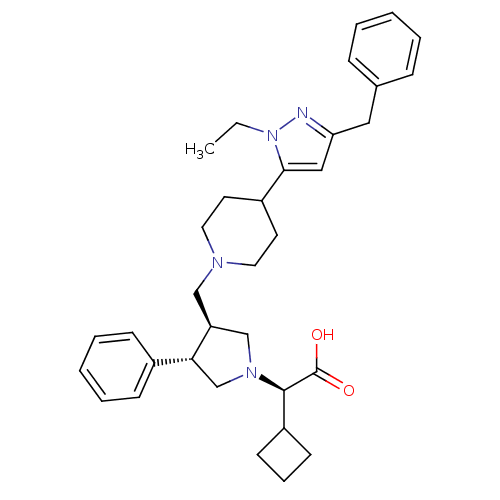 Chemical structure of BindingDB Monomer ID 50141873