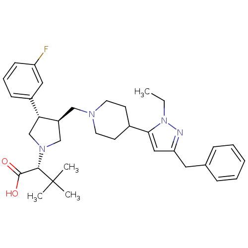 Chemical structure of BindingDB Monomer ID 50141874