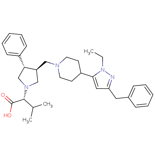 Chemical structure of BindingDB Monomer ID 50141878