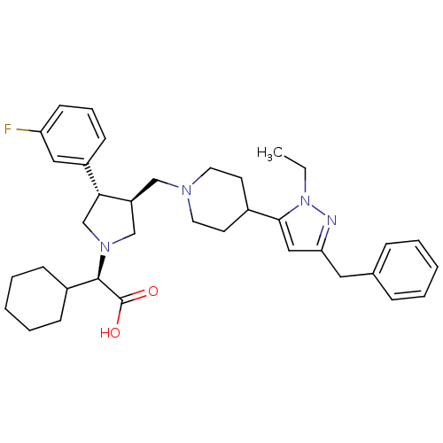 Chemical structure of BindingDB Monomer ID 50141879