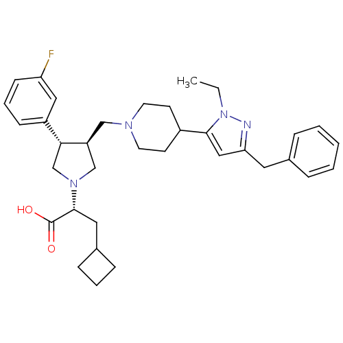 Chemical structure of BindingDB Monomer ID 50141884
