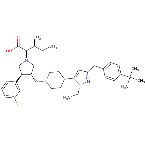 Chemical structure of BindingDB Monomer ID 50141888