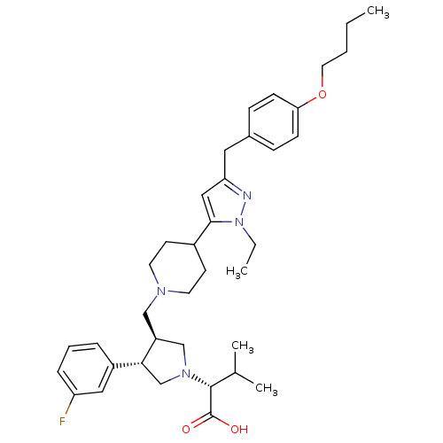 Chemical structure of BindingDB Monomer ID 50141900