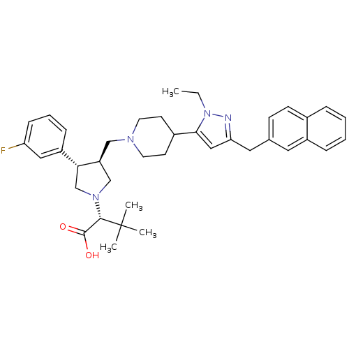 Chemical structure of BindingDB Monomer ID 50141904