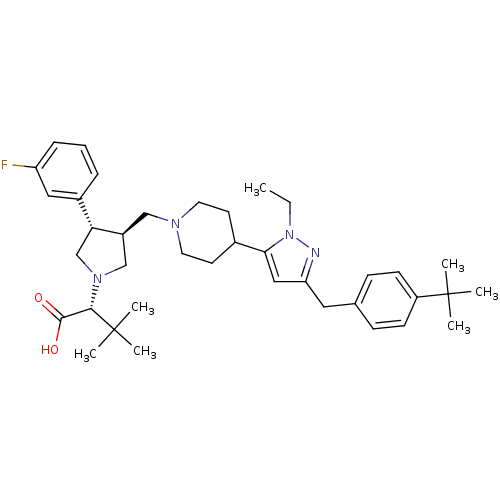 Chemical structure of BindingDB Monomer ID 50141908