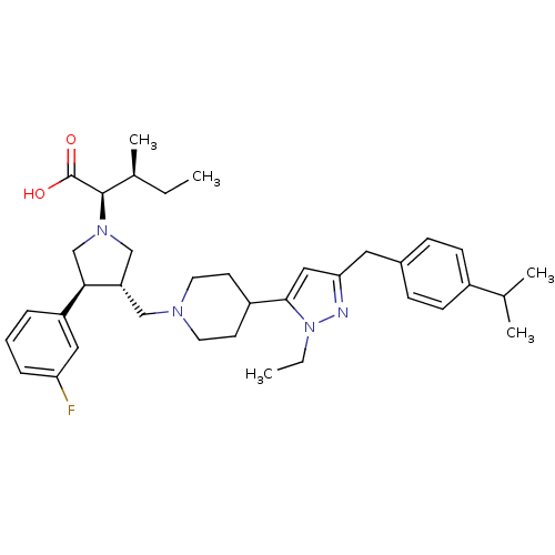 Chemical structure of BindingDB Monomer ID 50141910