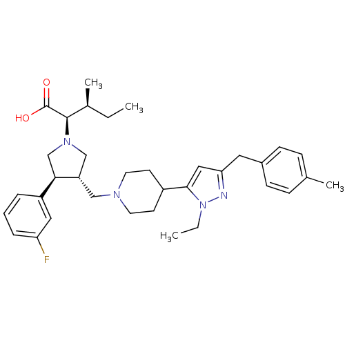 Chemical structure of BindingDB Monomer ID 50141915