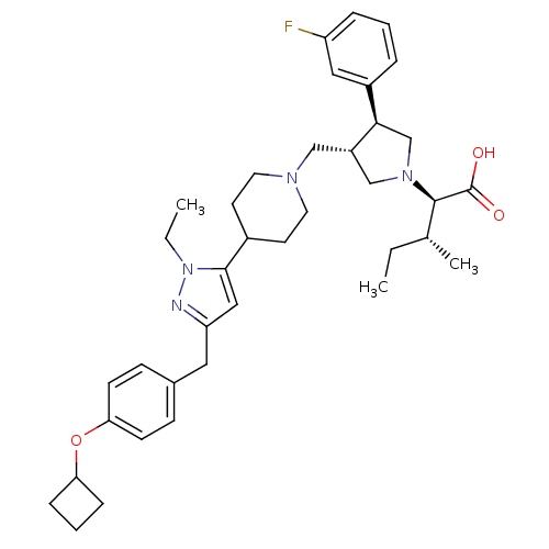 Chemical structure of BindingDB Monomer ID 50141935