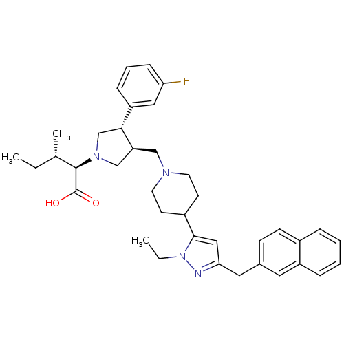 Chemical structure of BindingDB Monomer ID 50141939