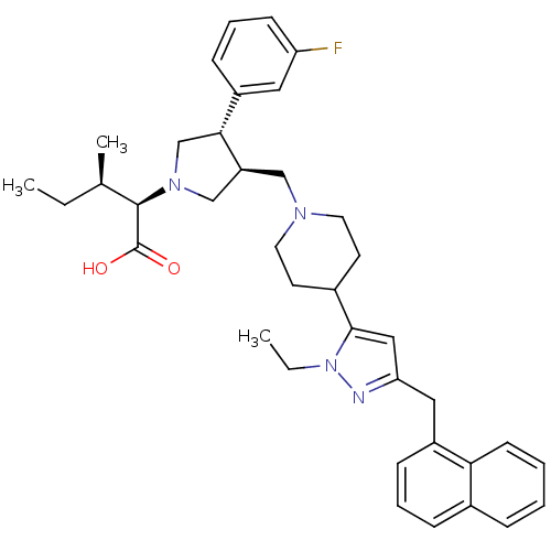 Chemical structure of BindingDB Monomer ID 50141946