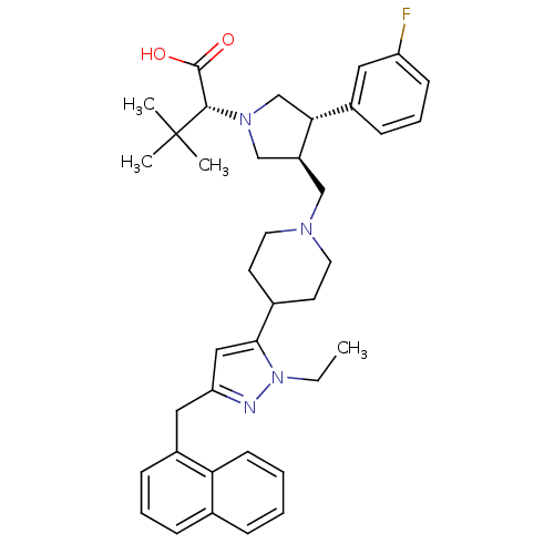 Chemical structure of BindingDB Monomer ID 50141948