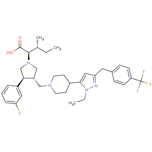 Chemical structure of BindingDB Monomer ID 50141953