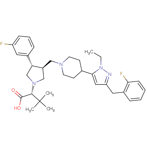 Chemical structure of BindingDB Monomer ID 50141960