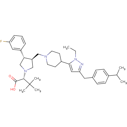 Chemical structure of BindingDB Monomer ID 50141968