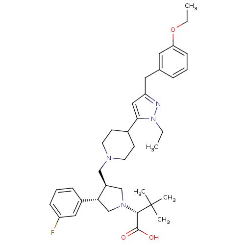 Chemical structure of BindingDB Monomer ID 50142003