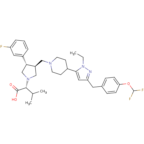 Chemical structure of BindingDB Monomer ID 50142012