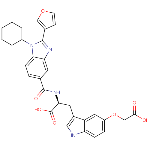 Chemical structure of BindingDB Monomer ID 50142043