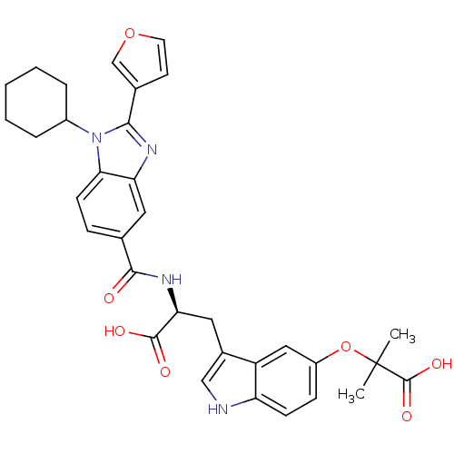 Chemical structure of BindingDB Monomer ID 50142044