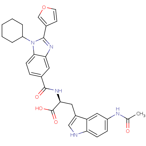 Chemical structure of BindingDB Monomer ID 50142045