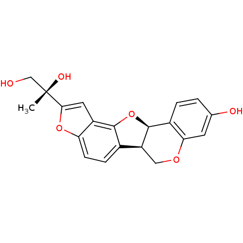 Chemical structure of BindingDB Monomer ID 50142190