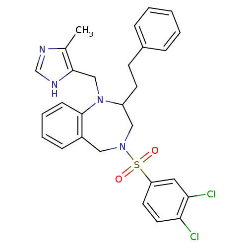 Chemical structure of BindingDB Monomer ID 50142274
