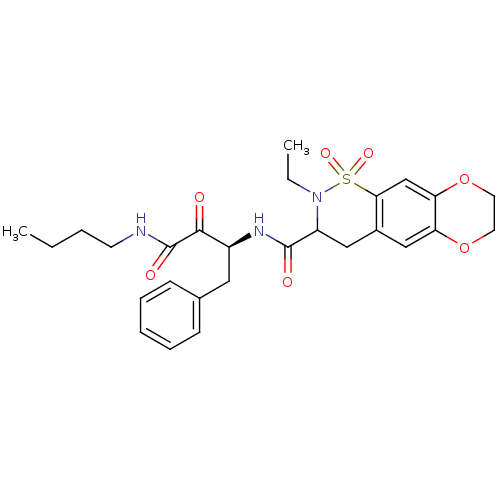 Chemical structure of BindingDB Monomer ID 50142284