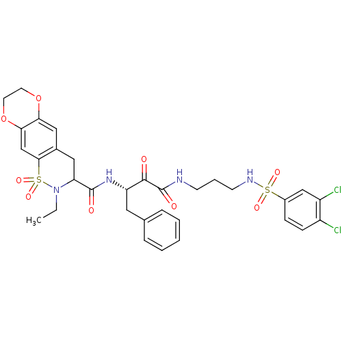 Chemical structure of BindingDB Monomer ID 50142293